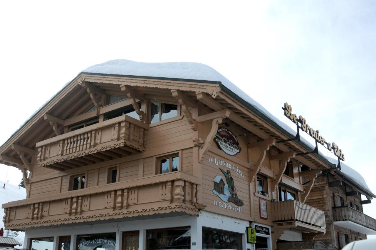 Chalet Hotel Aiguille Blanche Logis Les Gets Dış mekan fotoğraf